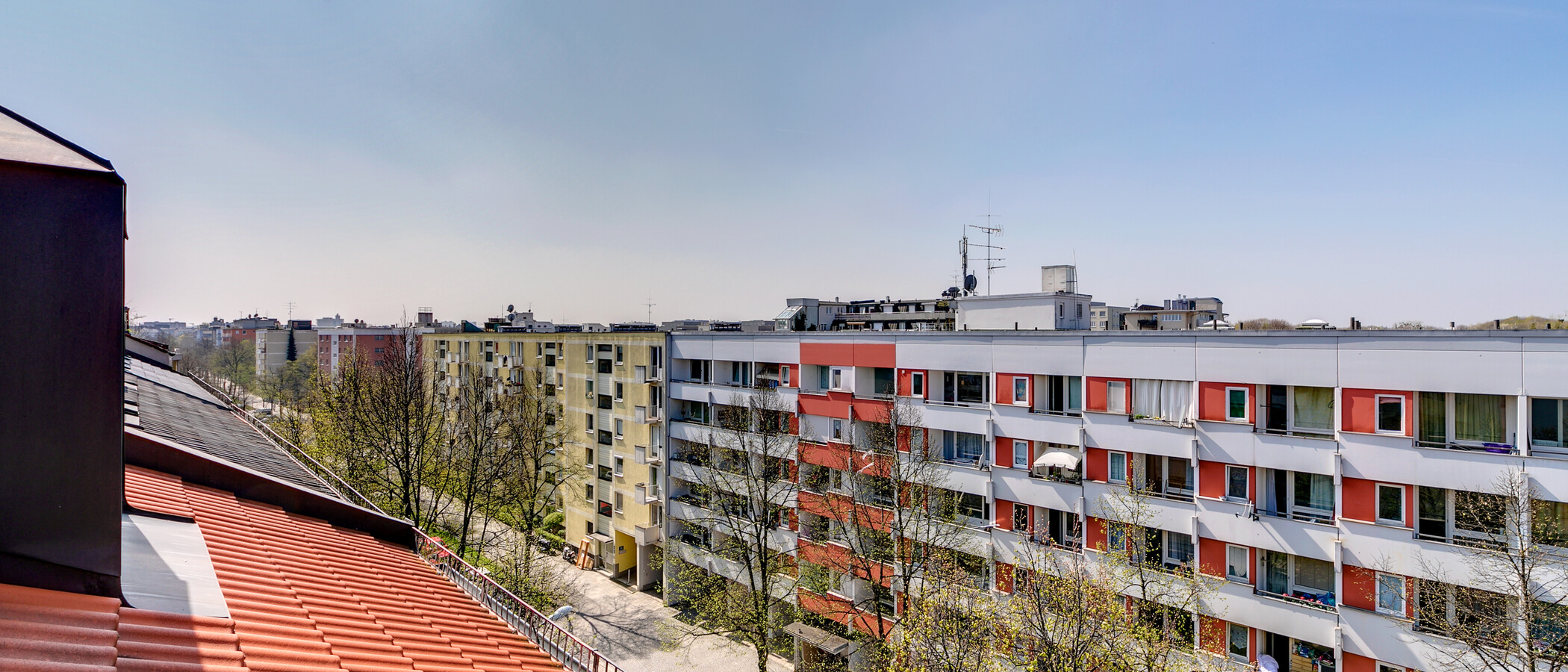 Тераса на даху плоска München Sendling-Westpark 03 Вигляд 9220