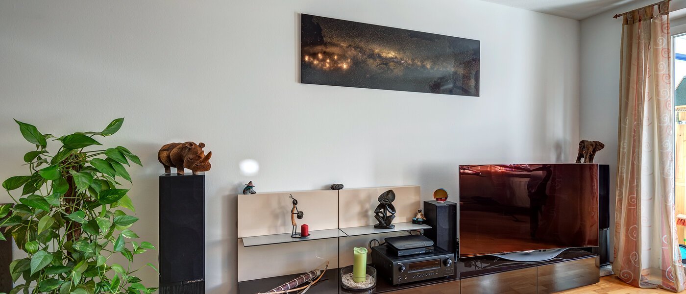 플랫 München Sendling-Westpark 02 거실 공간 9243