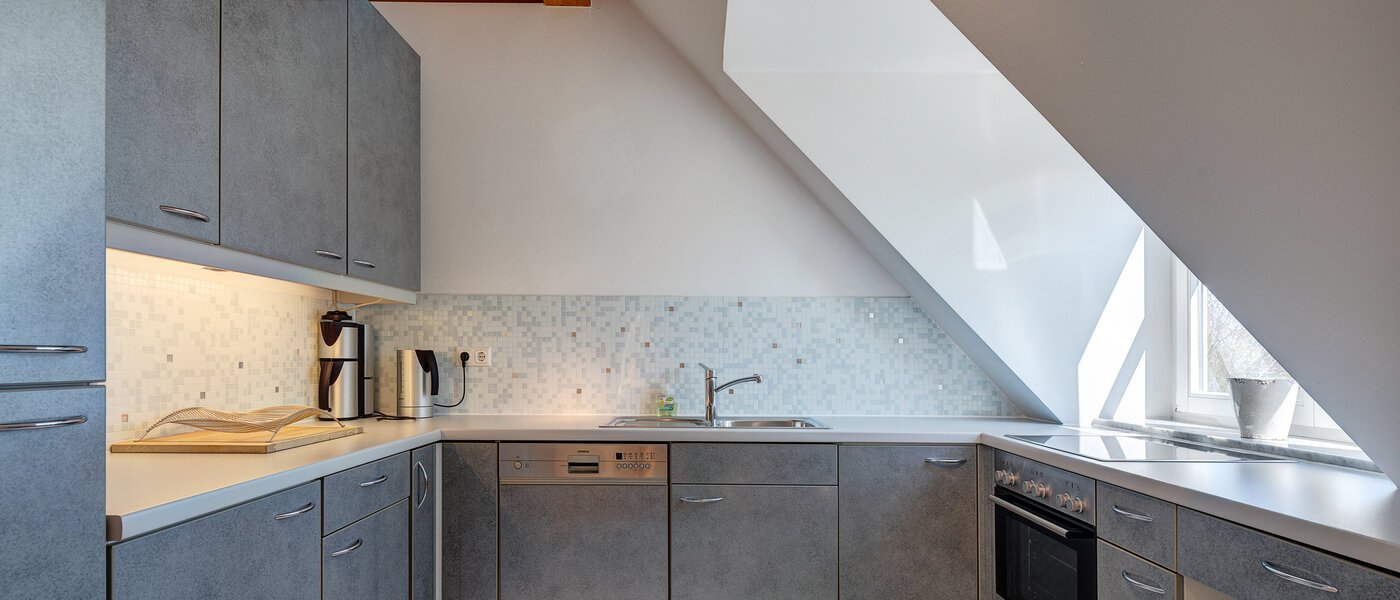 Stanovanje s strešno teraso München Bogenhausen 01 Kuhinja 9274