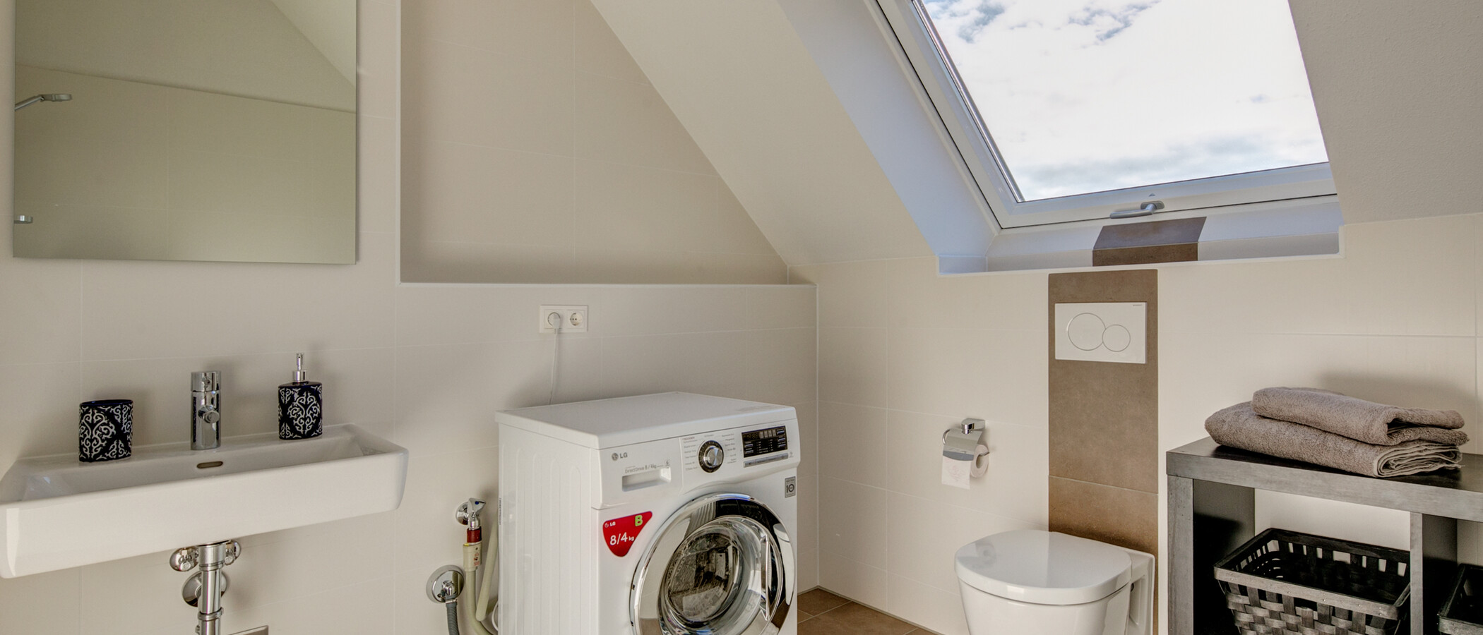 Loftslejlighed München Obermenzing 03 Badeværelse 9287
