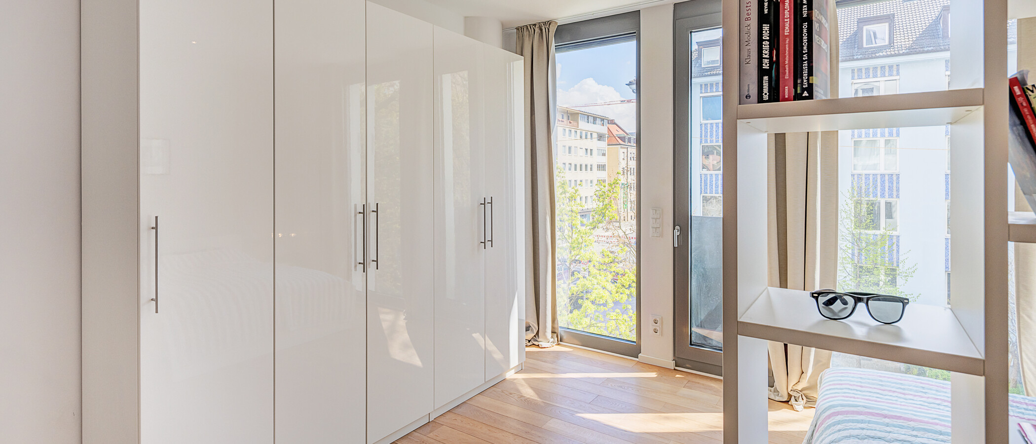 Плоский München Ludwigsvorstadt 03 Спальна зона 9337