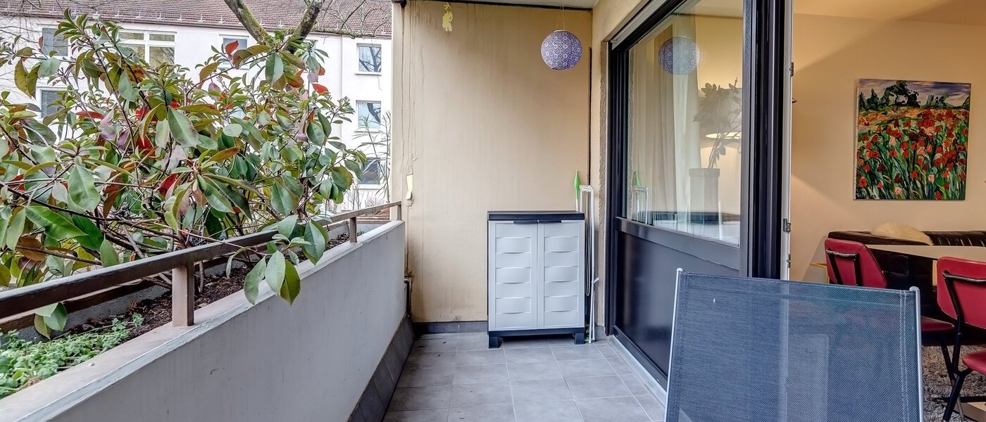 Ploché München Moosach 02 Balkón 9358