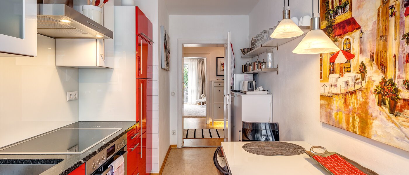 Flad München Maxvorstadt - Museumsviertel 03 Køkken 9424