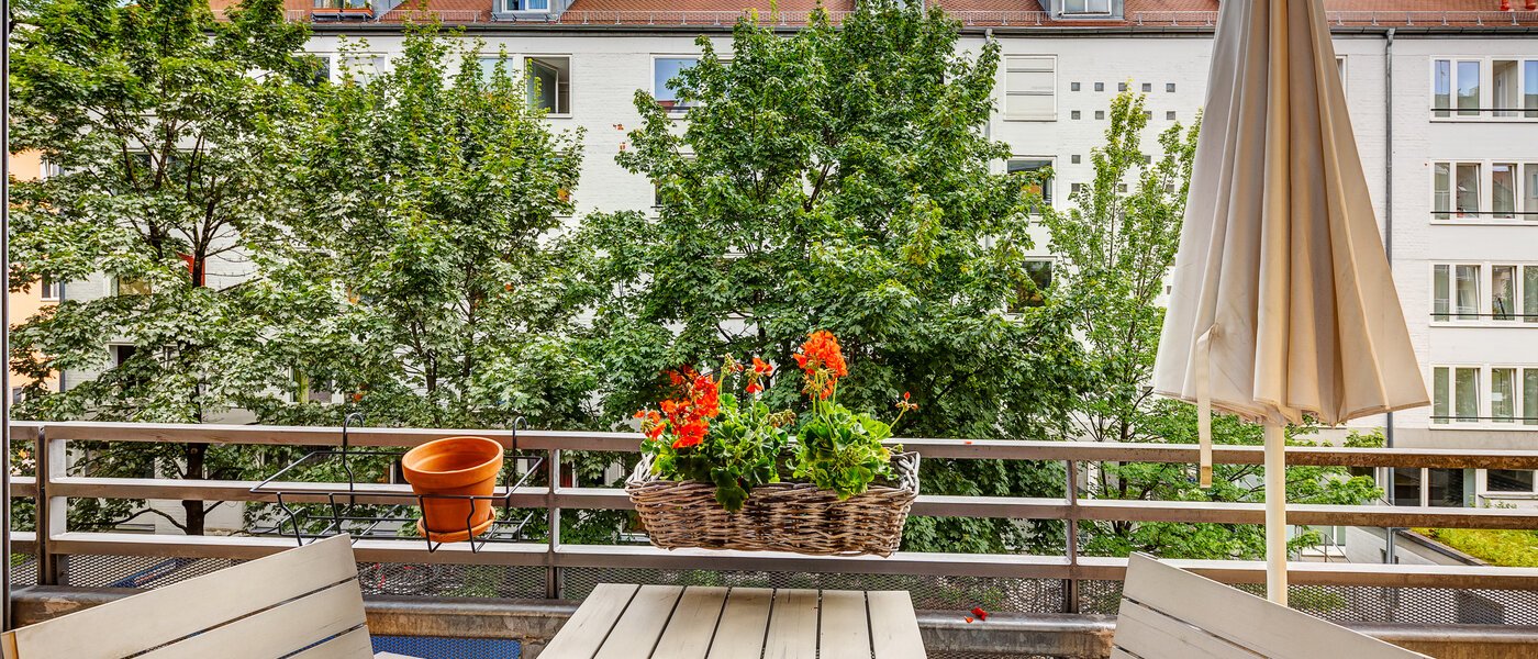 Flad München Maxvorstadt - Museumsviertel 01 Balkon 9424