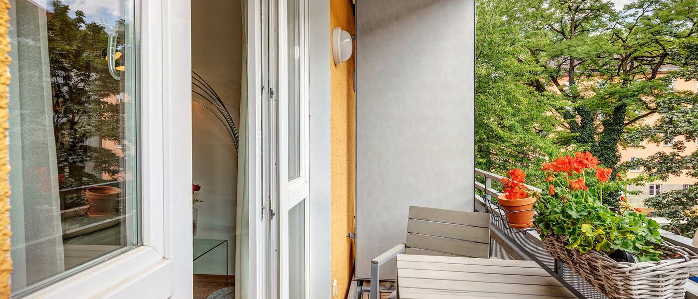 Flad München Maxvorstadt - Museumsviertel 02 Balkon 9424