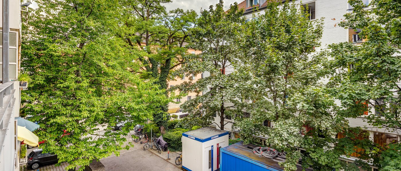 Flad München Maxvorstadt - Museumsviertel 02 Udsigt 9424