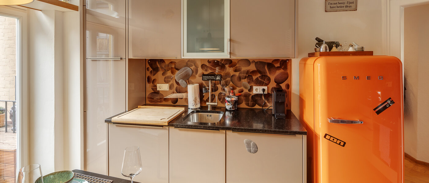 Düz München Maxvorstadt - Westen 02 Mutfak 9535