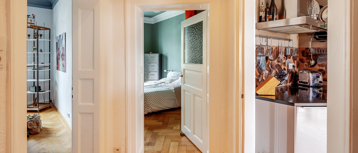 Düz München Maxvorstadt - Westen 01 Koridor/koridor geçidi 9535