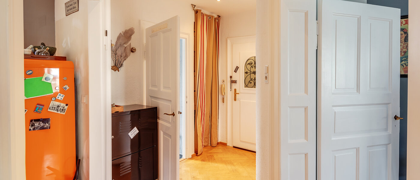 Düz München Maxvorstadt - Westen 02 Koridor/koridor geçidi 9535