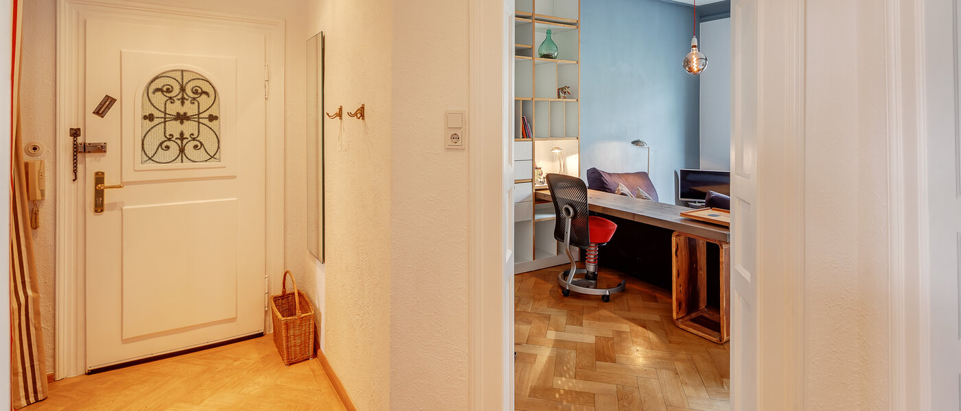 Düz München Maxvorstadt - Westen 04 Koridor/koridor geçidi 9535