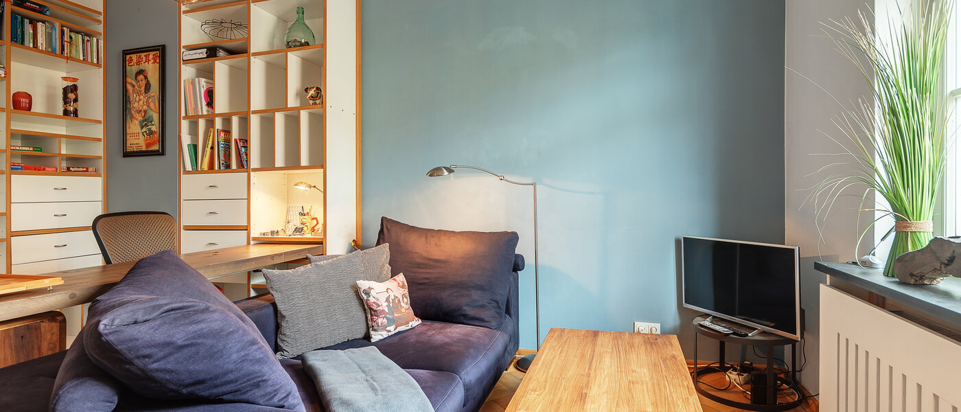 Düz München Maxvorstadt - Westen 02 Yaşam alanı 9535