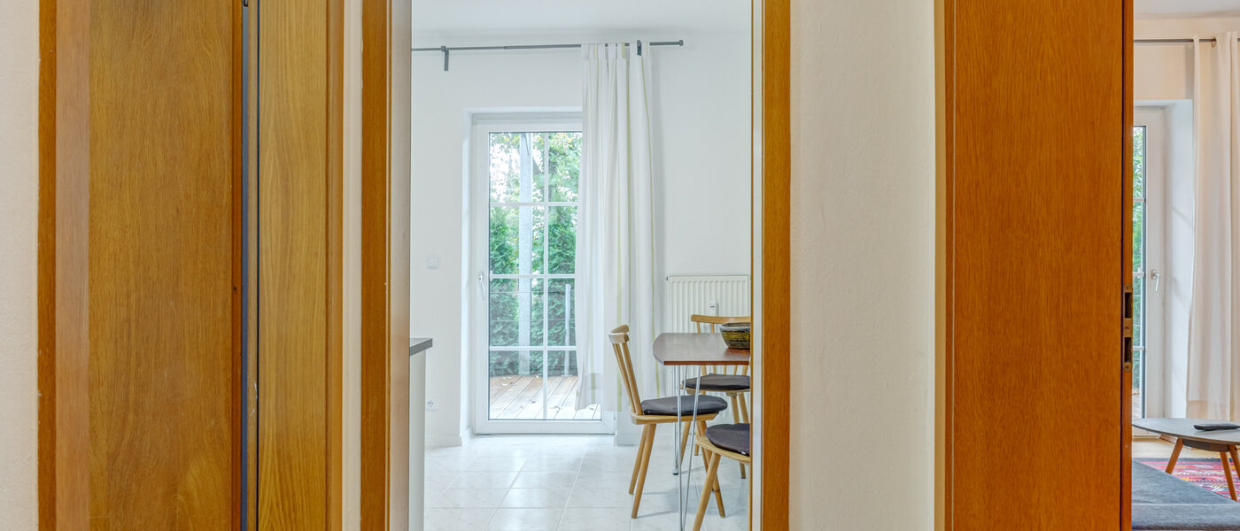 Ploché München Waldtrudering 02 Chodba/chodba 9555