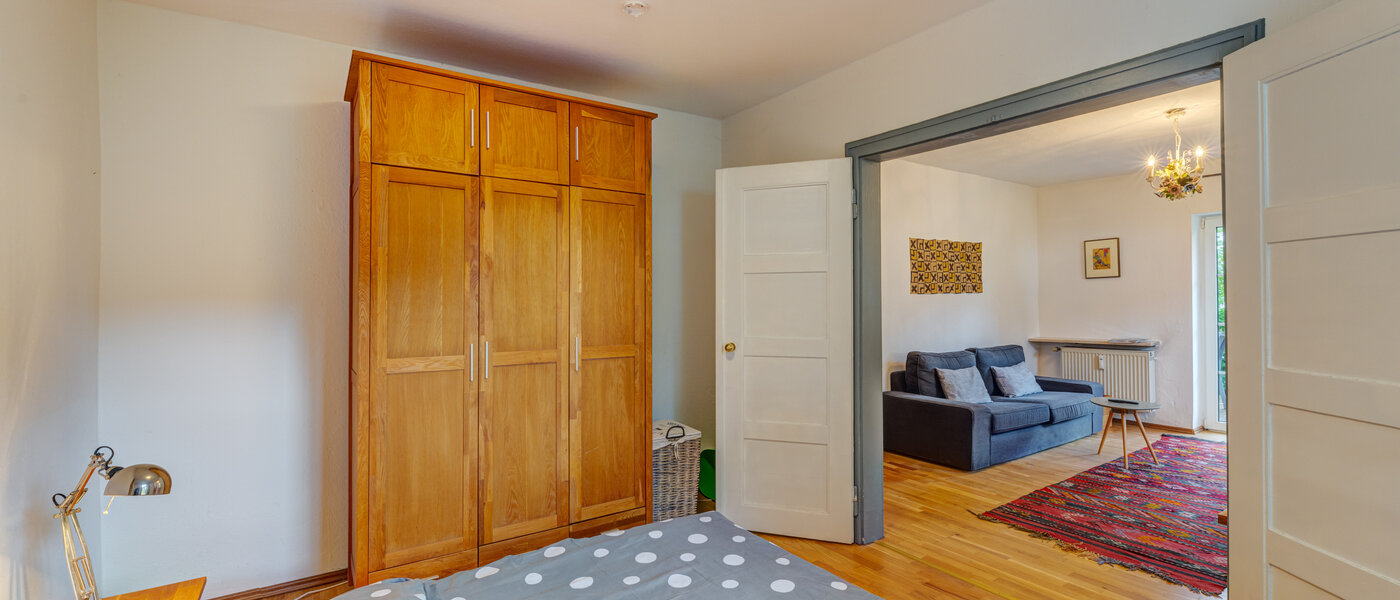 Ploché München Waldtrudering 03 Ložnice 9555