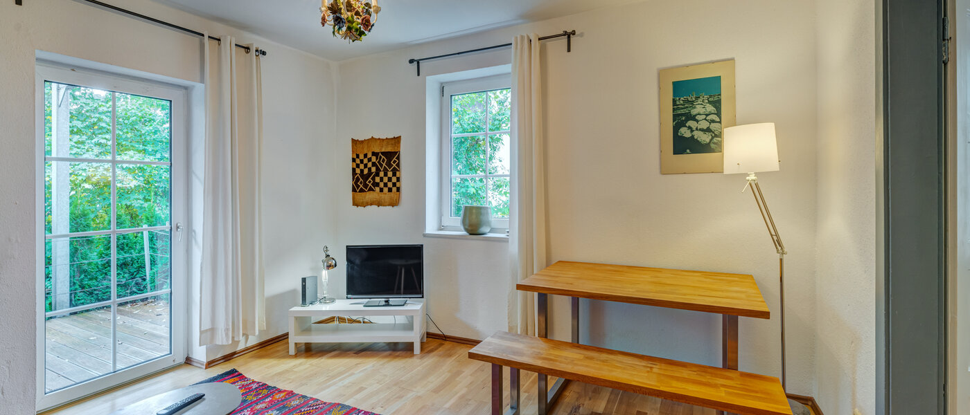 Ploché München Waldtrudering 02 Obývací prostor 9555