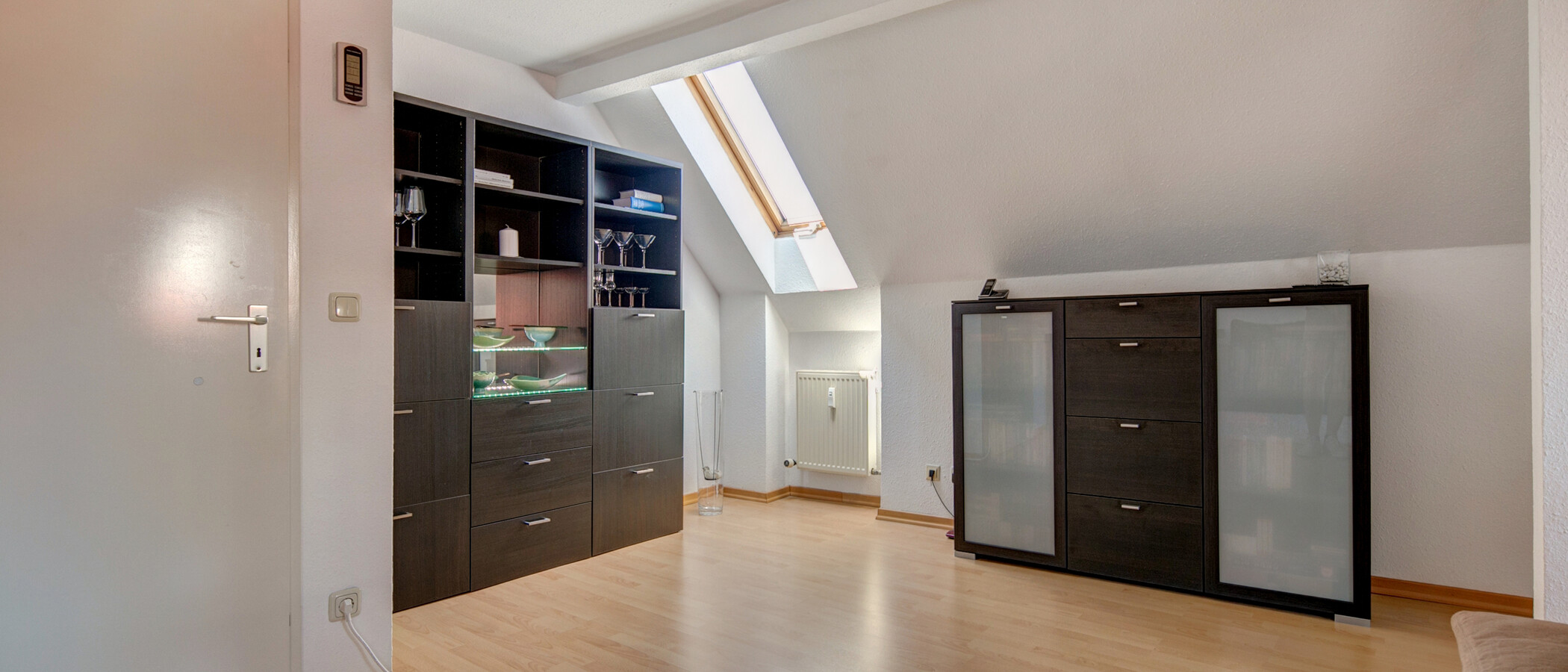 Tetőtéri lakás München Haidhausen 06 Élő 9579