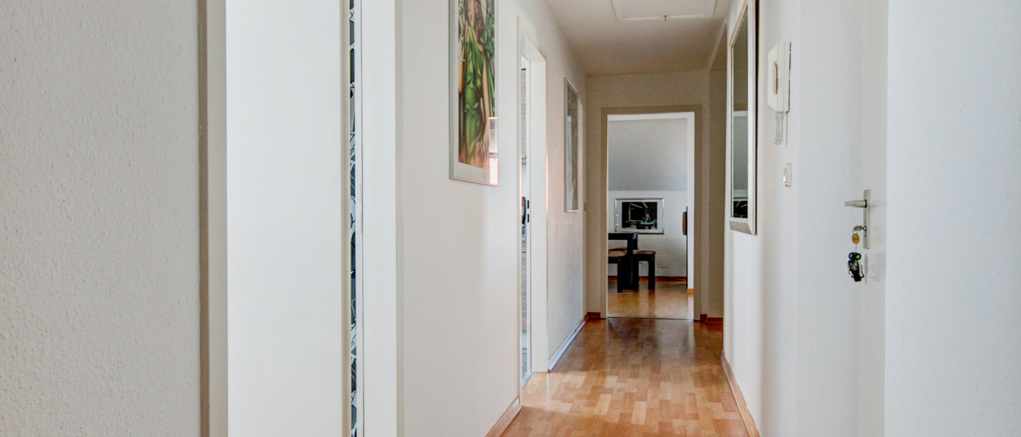 Tetőtéri lakás München Haidhausen 01 Folyosó/folyosó 9579