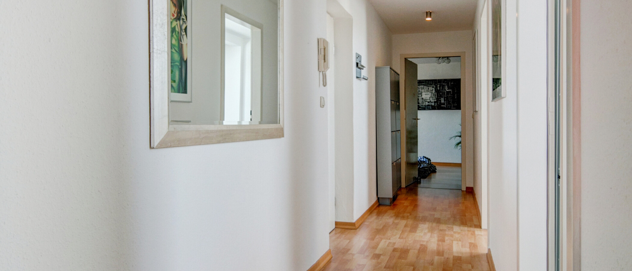 Tetőtéri lakás München Haidhausen 02 Folyosó/folyosó 9579