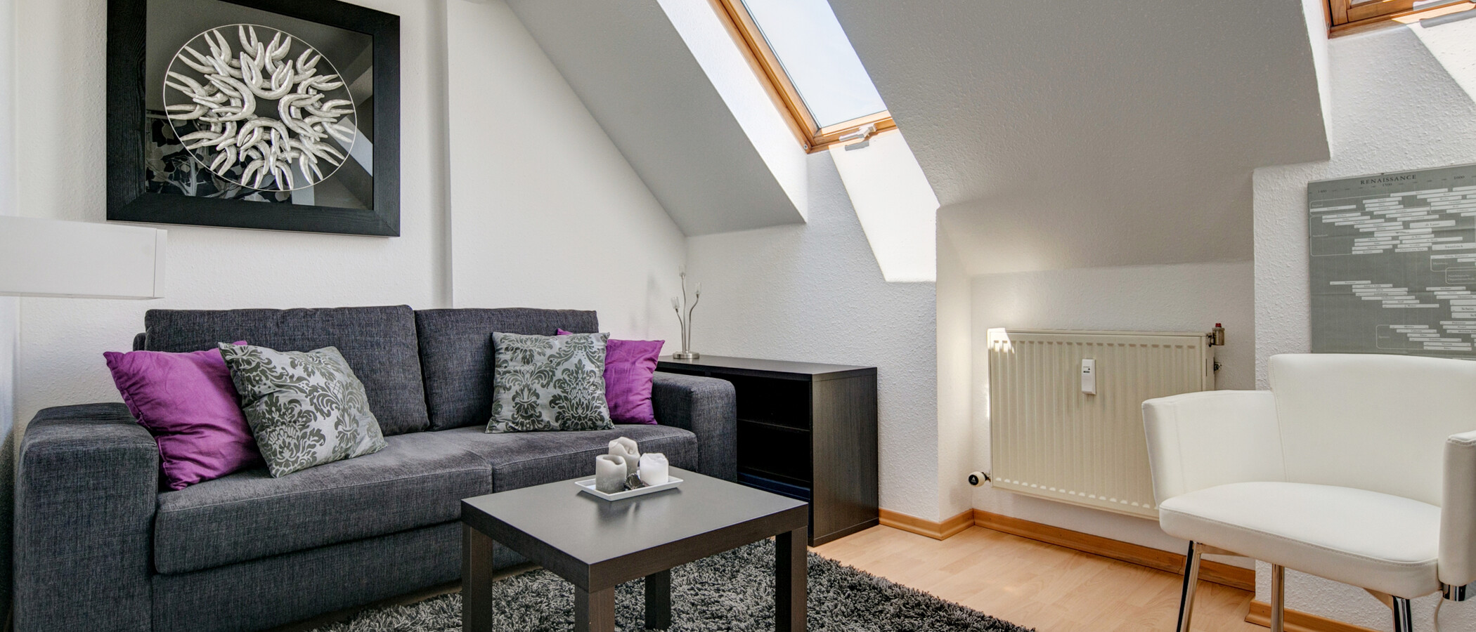 Tetőtéri lakás München Haidhausen 02 Vendégszoba 9579