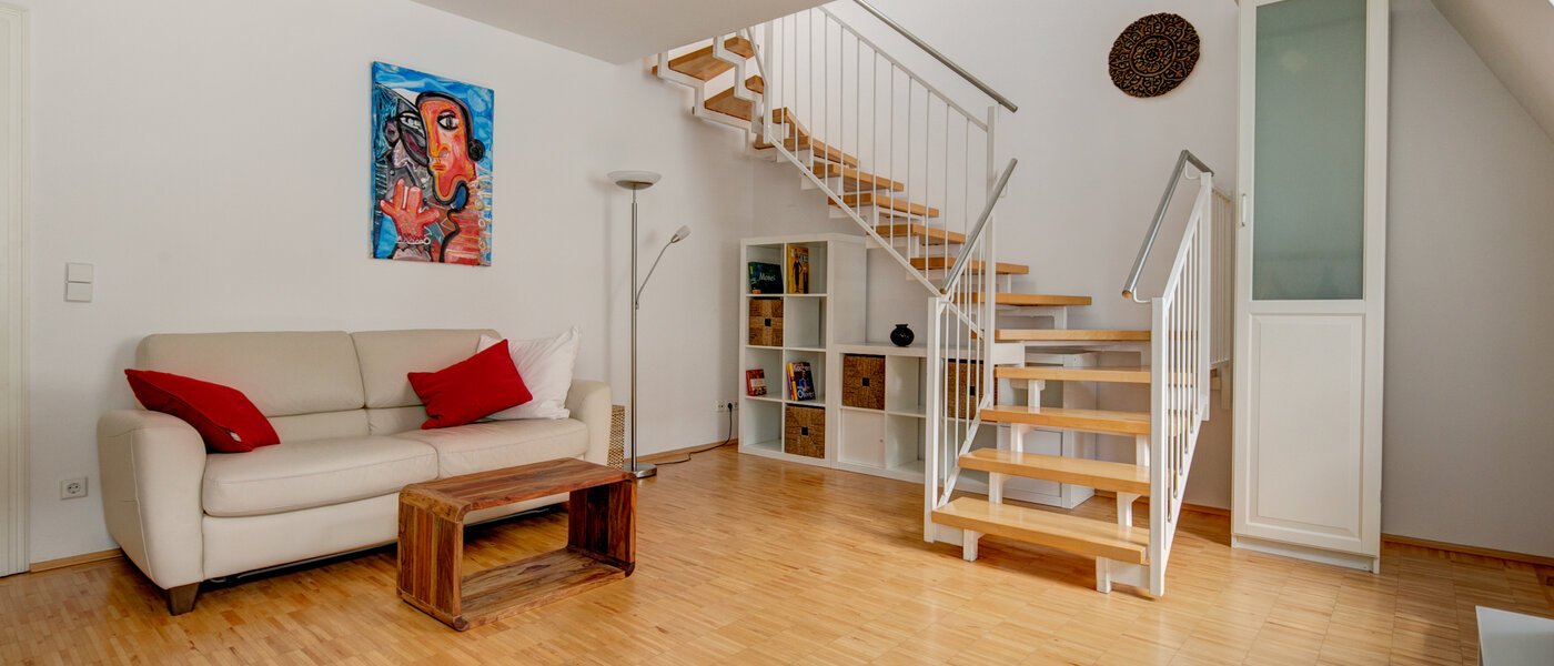 Апартамент тип мезонет München Lehel 04 Living 9580