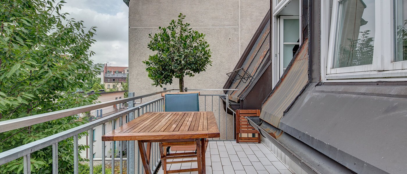 Апартамент тип мезонет München Lehel 03 Балкон 9580