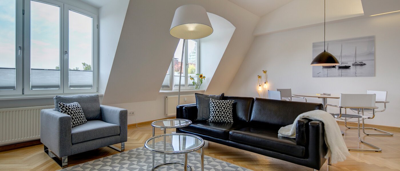 옥상 테라스 플랫 München Schwabing-Nord (zw. Belgrad- & Leopoldstraße) 01 생활 9584