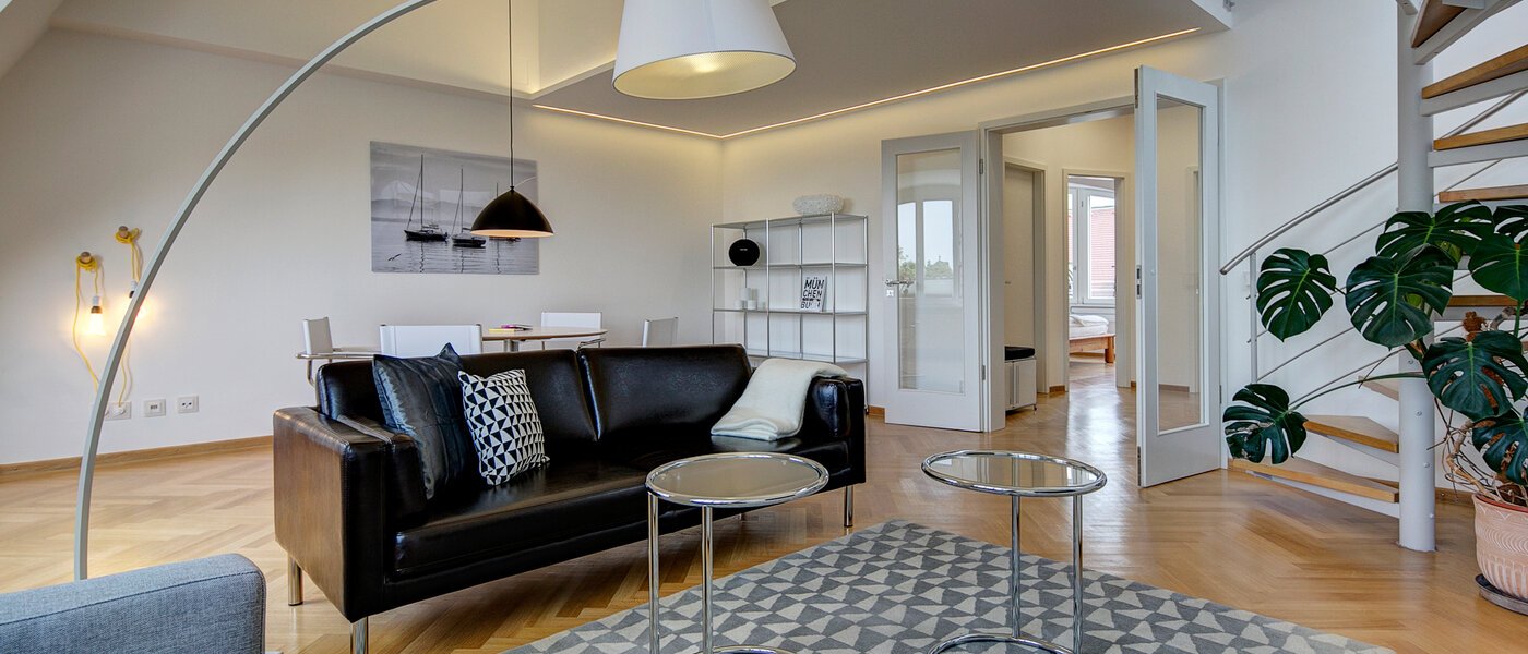 옥상 테라스 플랫 München Schwabing-Nord (zw. Belgrad- & Leopoldstraße) 02 생활 9584