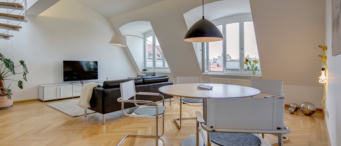 옥상 테라스 플랫 München Schwabing-Nord (zw. Belgrad- & Leopoldstraße) 03 생활 9584