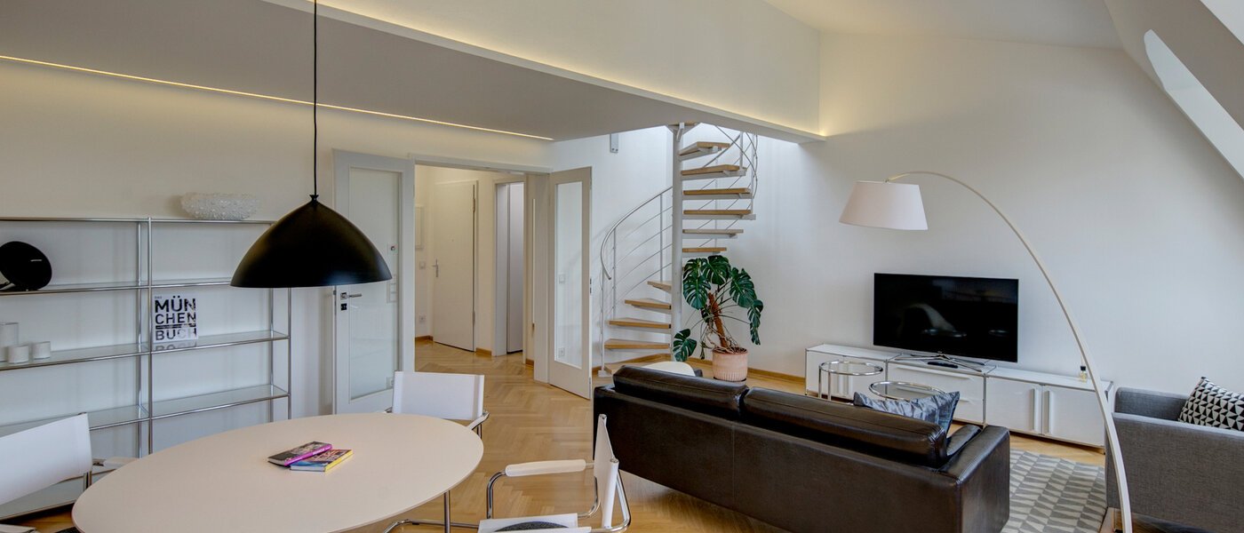 옥상 테라스 플랫 München Schwabing-Nord (zw. Belgrad- & Leopoldstraße) 04 생활 9584