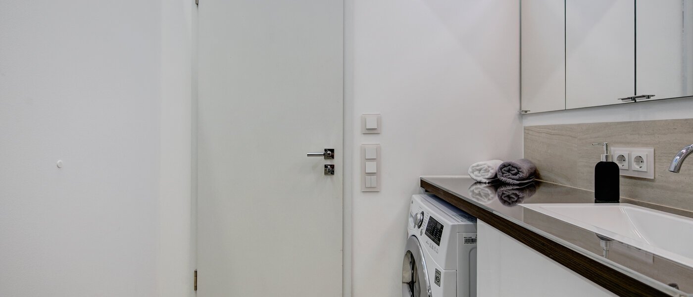 옥상 테라스 플랫 München Schwabing-Nord (zw. Belgrad- & Leopoldstraße) 05 욕실 9584