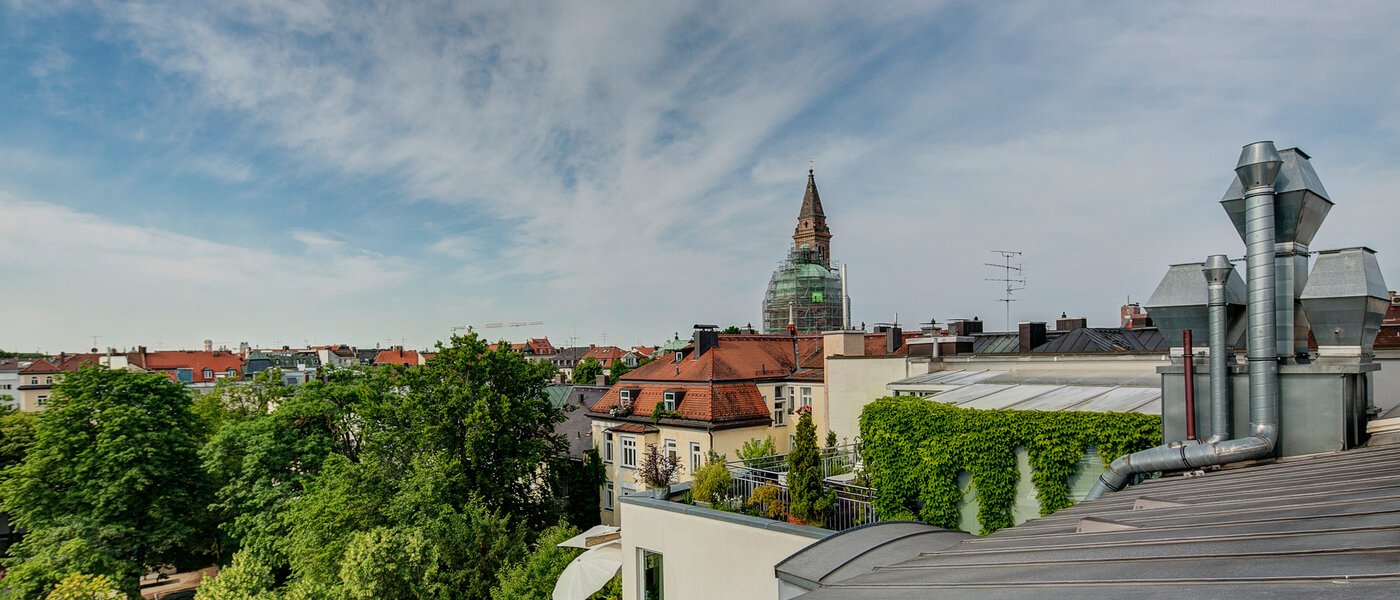 옥상 테라스 플랫 München Schwabing-Nord (zw. Belgrad- & Leopoldstraße) 02 보기 9584