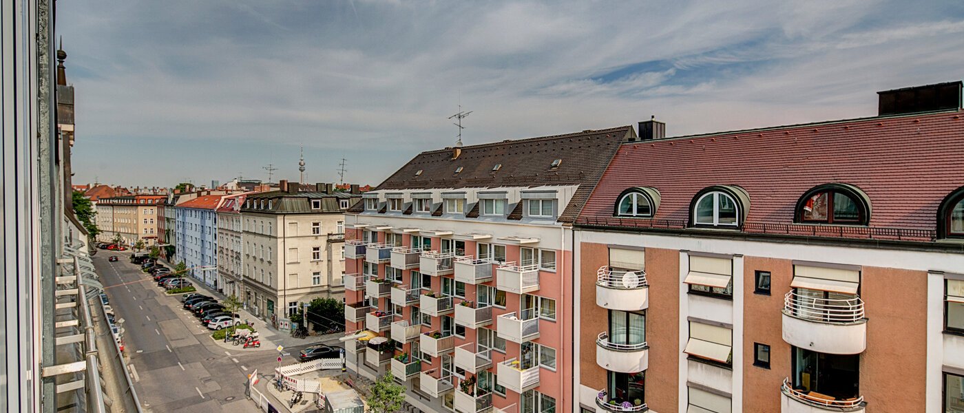 옥상 테라스 플랫 München Schwabing-Nord (zw. Belgrad- & Leopoldstraße) 05 보기 9584