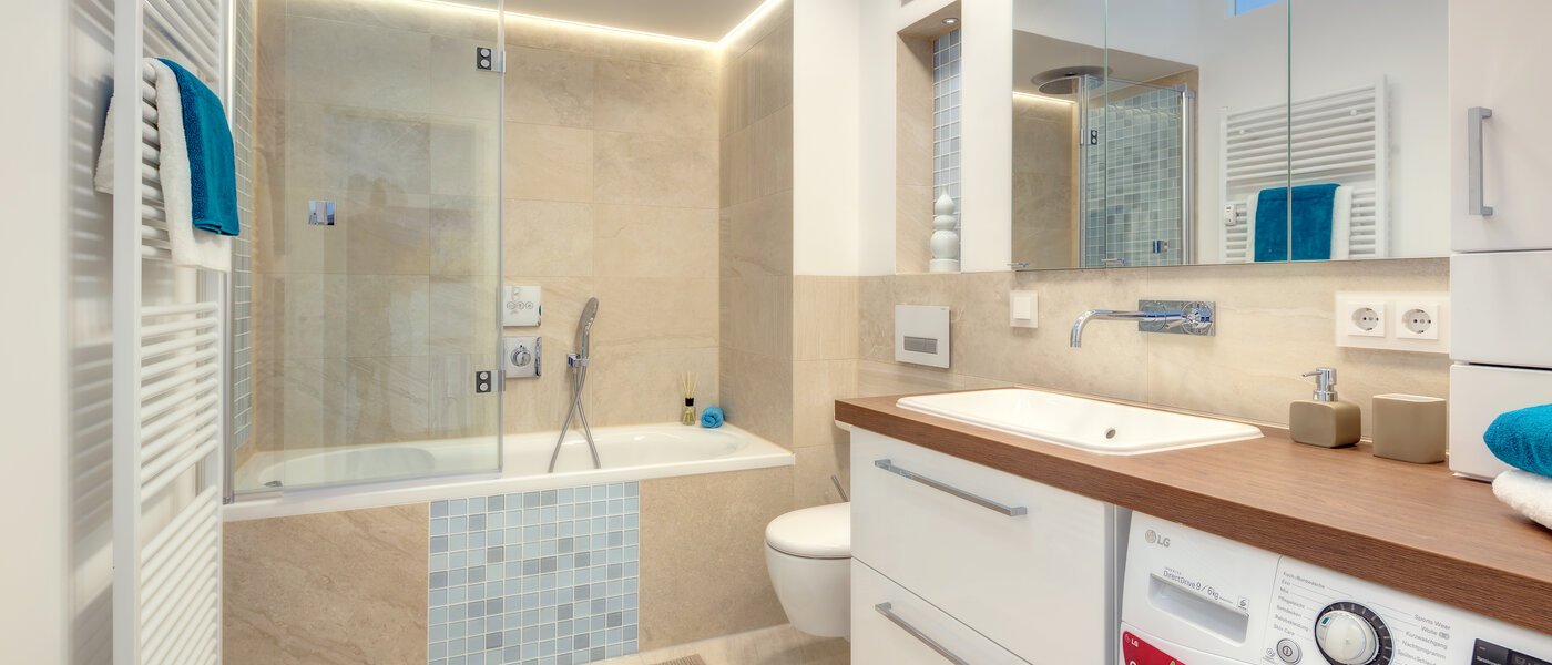 Byt so strešnou terasou München Schwabing 01 Kúpeľňa 9602