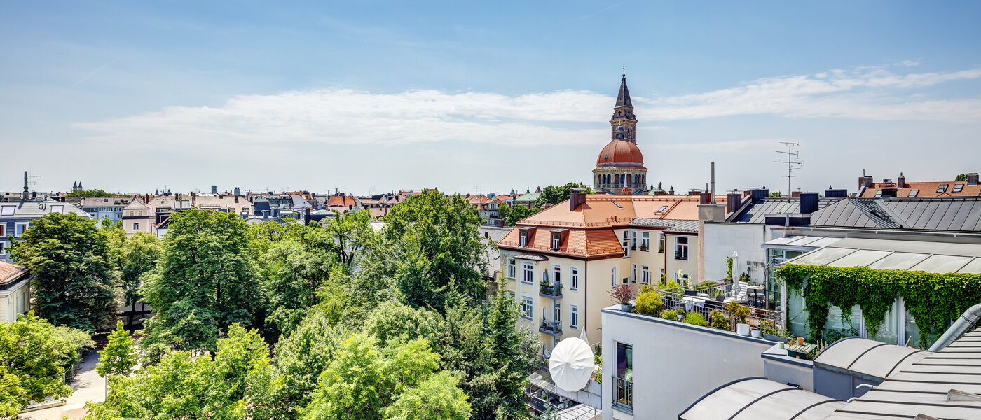 Byt so strešnou terasou München Schwabing 01 Zobraziť 9602