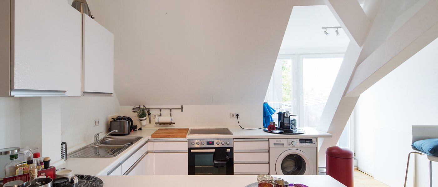 Byt so strešnou terasou München Maxvorstadt - Universitätsviertel 02 Kuchyňa 9606