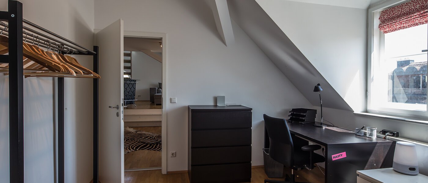 Byt so strešnou terasou München Maxvorstadt - Universitätsviertel 02 2. spánok 9606