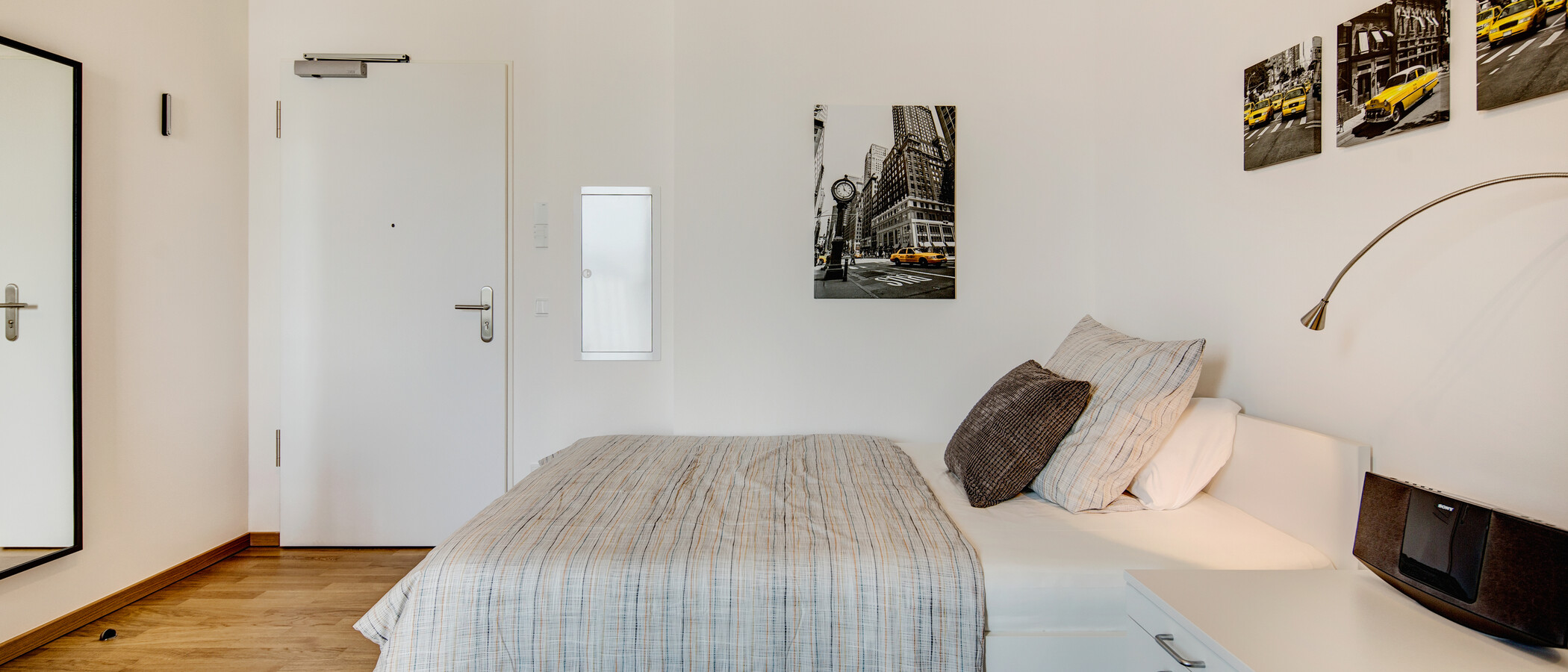 Podkrovní byt München Giesing 02 Living 9613