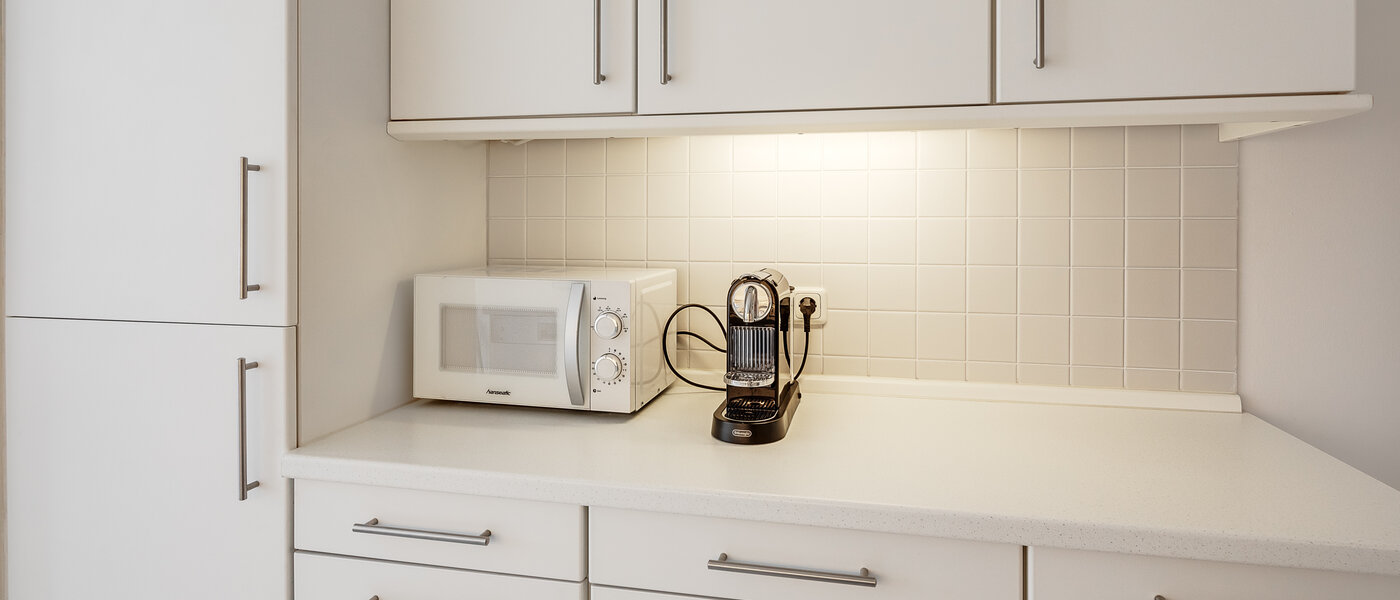 Плоский München Maxvorstadt - Museumsviertel 02 Кухня 9616