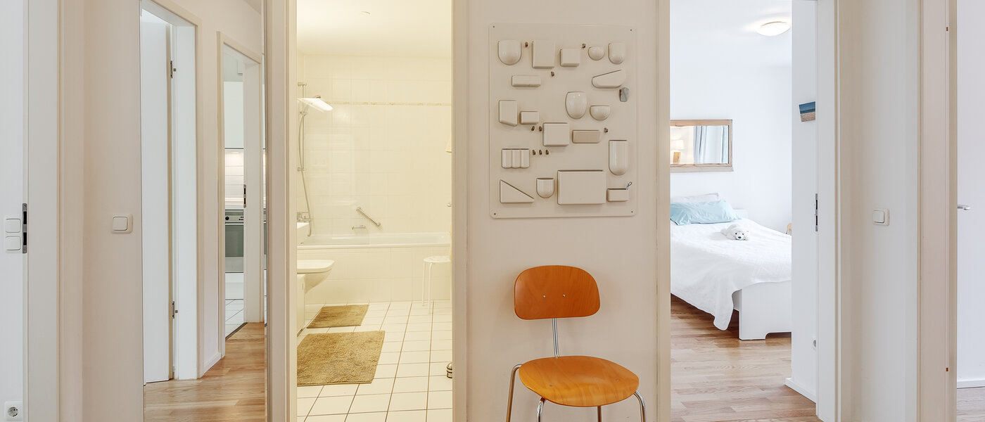 Плоский München Maxvorstadt - Museumsviertel 02 Коридор/передпокій 9616