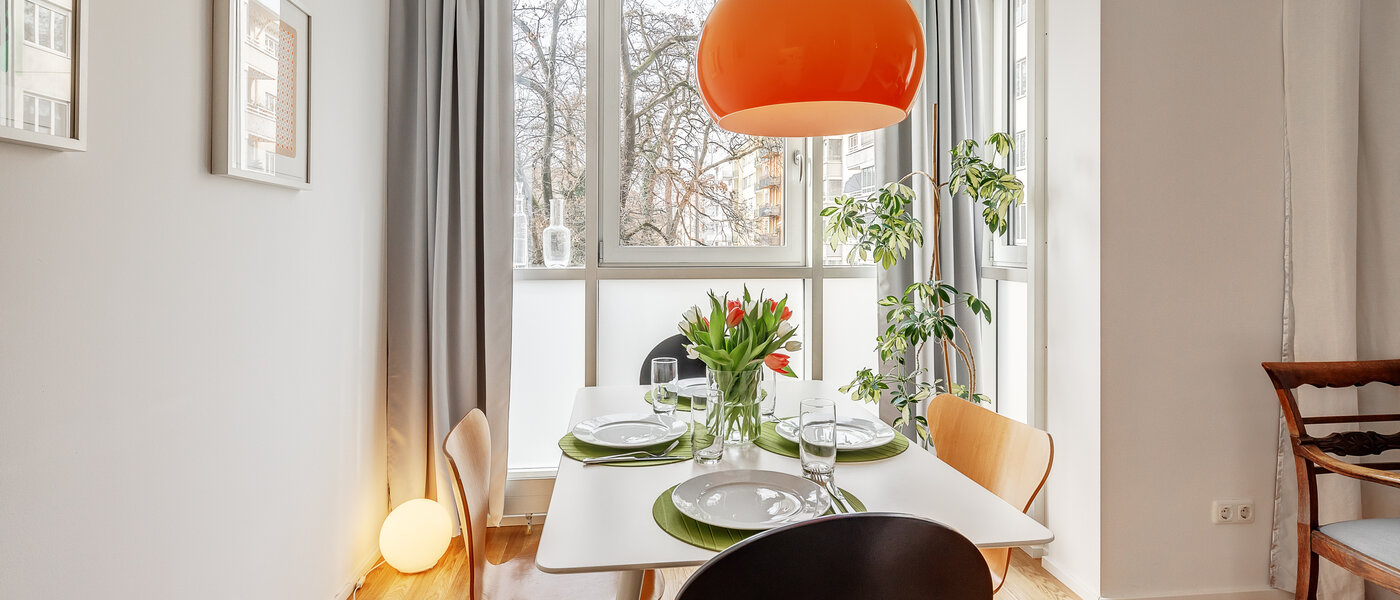 Плоский München Maxvorstadt - Museumsviertel 02 Обідня зона 9616