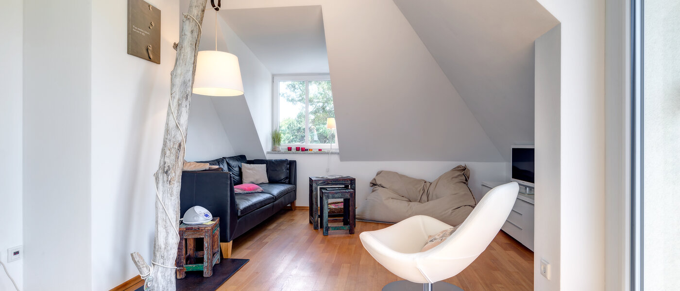 Byt so strešnou terasou München Obermenzing 02 Living 9637