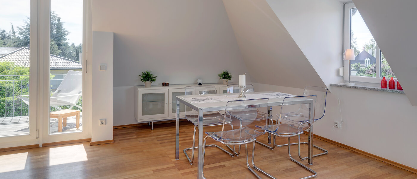 Byt so strešnou terasou München Obermenzing 06 Living 9637