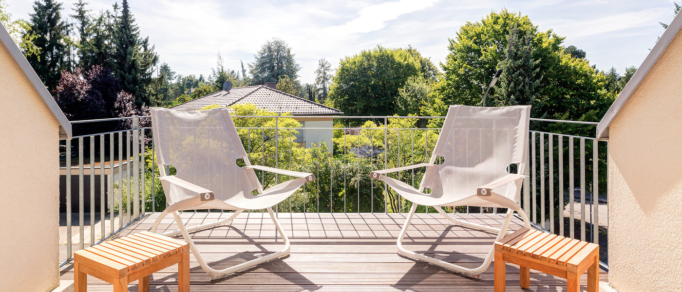 Byt so strešnou terasou München Obermenzing 01 Terasa 9637
