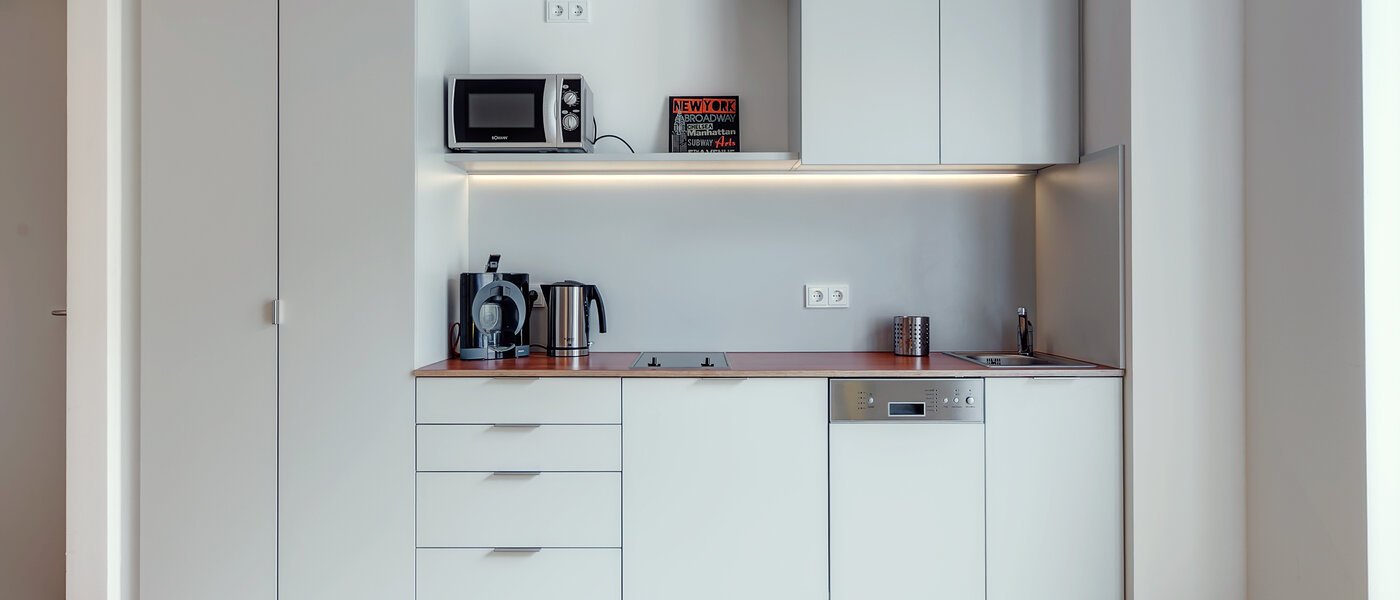 Дворівнева квартира-галерея Unterschleißheim Lohhof 01 Кухня 9676