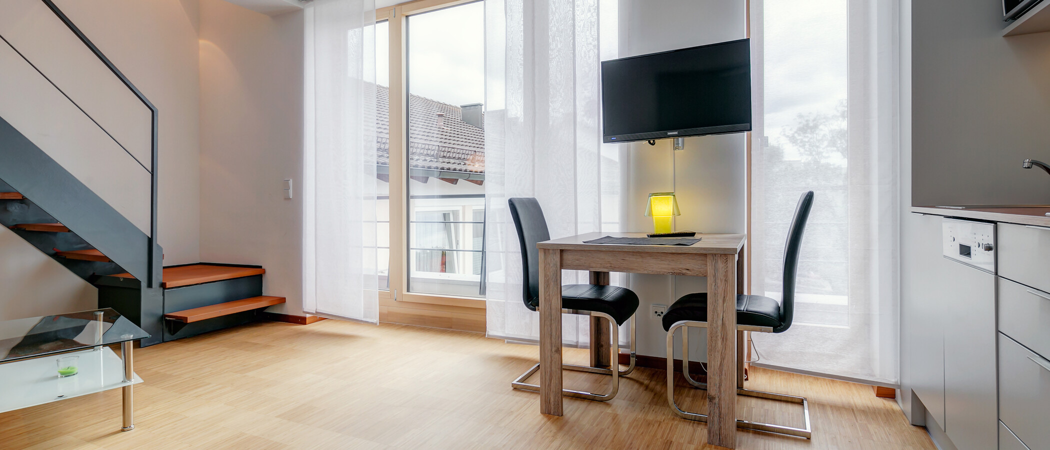 Мезонет с галерия Unterschleißheim Lohhof 04 Living 9677