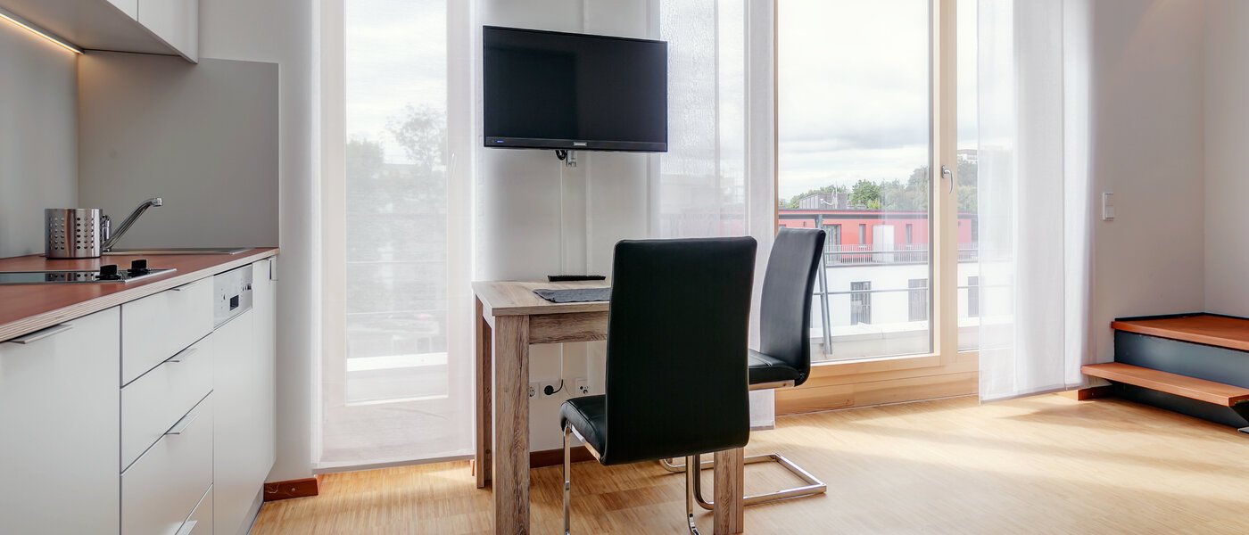 Мезонет с галерия Unterschleißheim 04 Living 9678