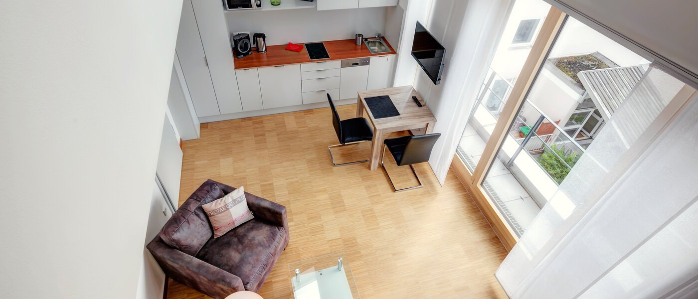 Мезонет с галерия Unterschleißheim 05 Living 9678