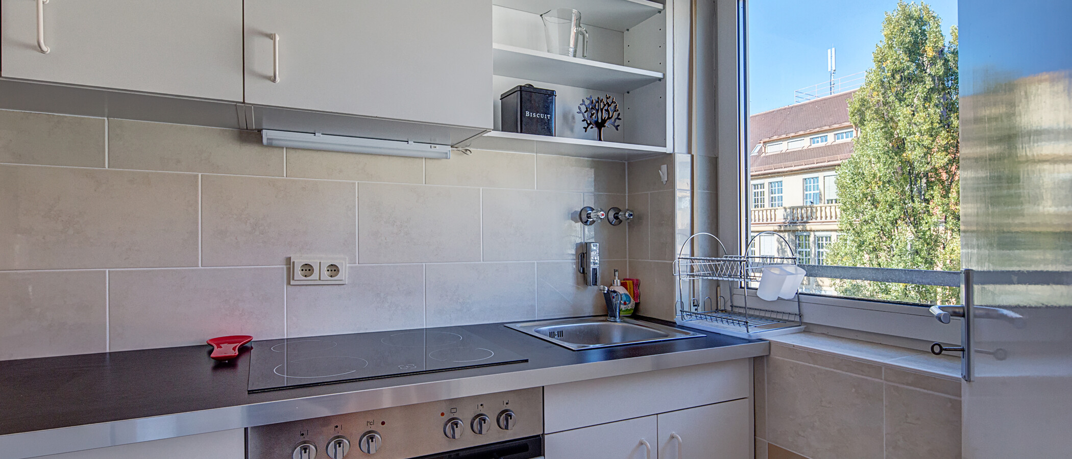 Płaski München Isarvorstadt 01 Kuchnia 9707