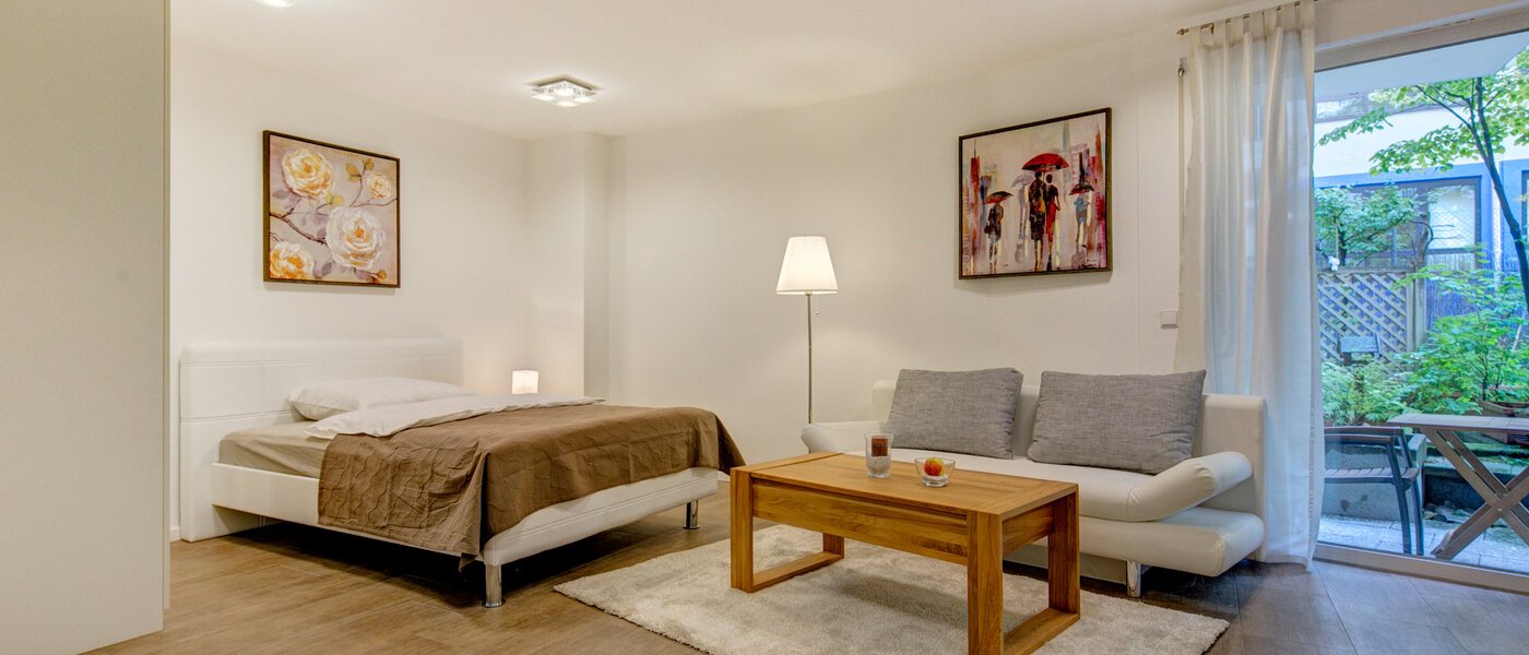 Ploché München Maxvorstadt - Westen 03 Obývací prostor 9732