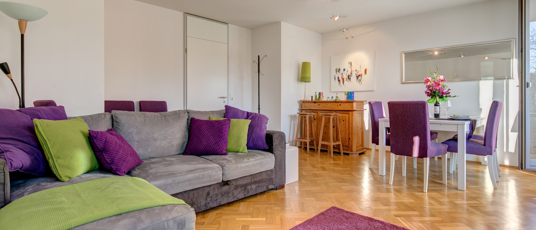 Плосък München Haidhausen 05 Living 9754
