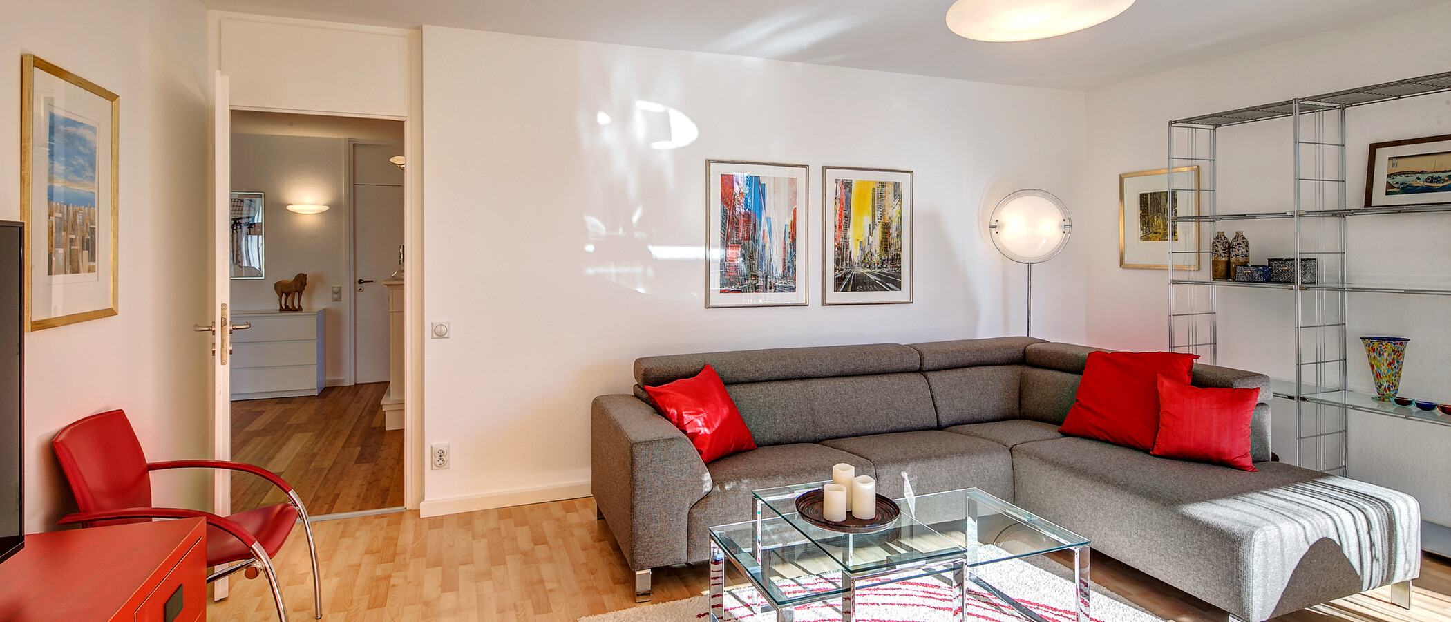 Плосък München Schwabing-West 02 Living 9763